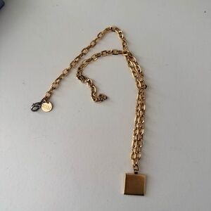 Young Frankk Square Chain Necklace